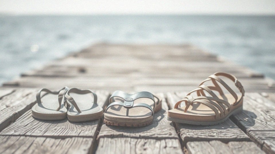 Jakie są różnice między klapkami, japonkami i sandałami FitFlop?