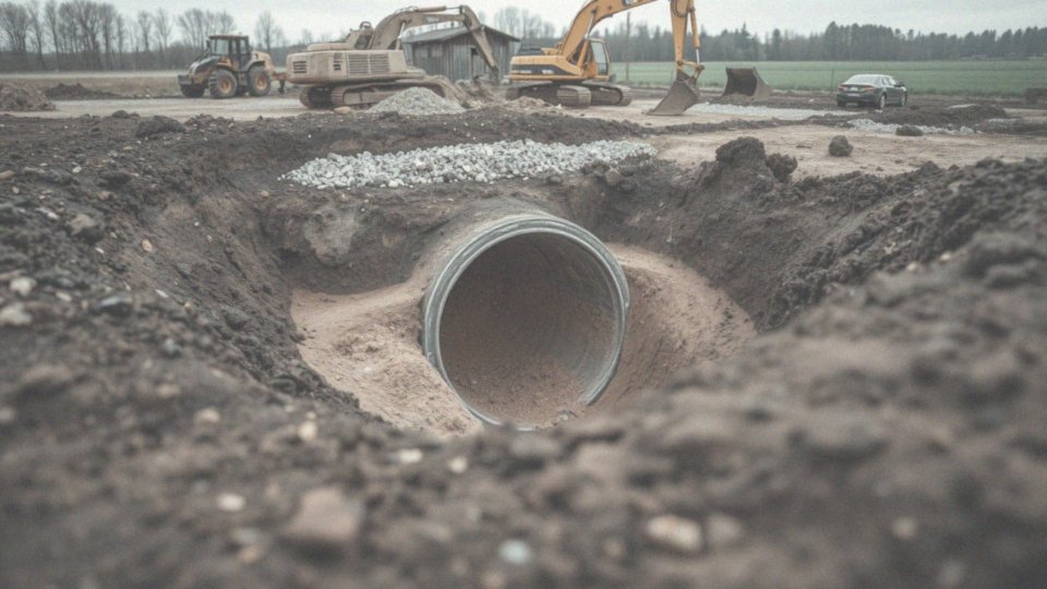 Jak głęboko można zakopać tunel rozsączający 300L?