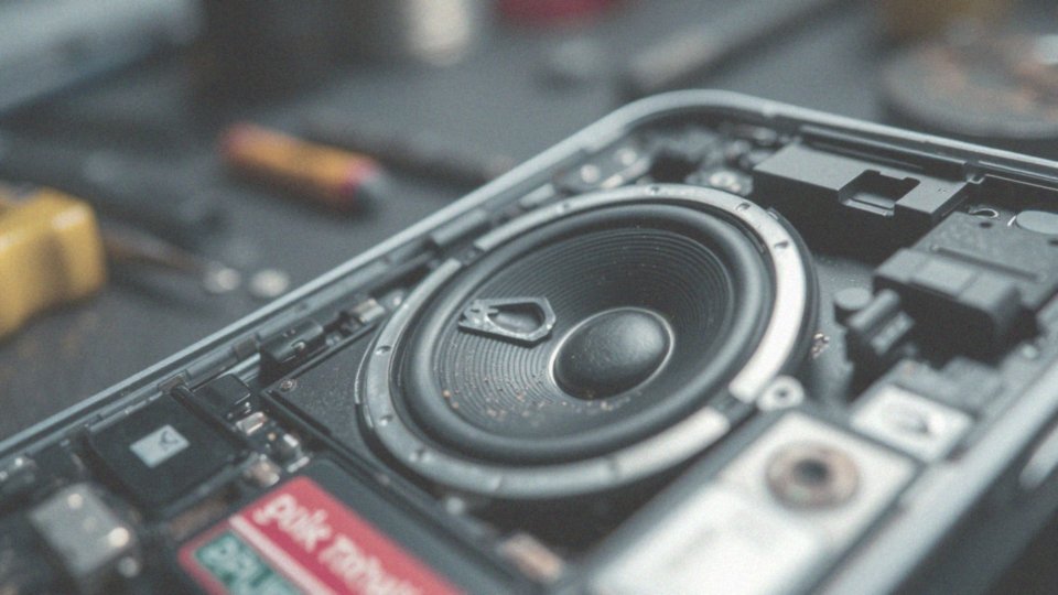 Jakie uszkodzenia mogą dotknąć głośnik w telefonie?