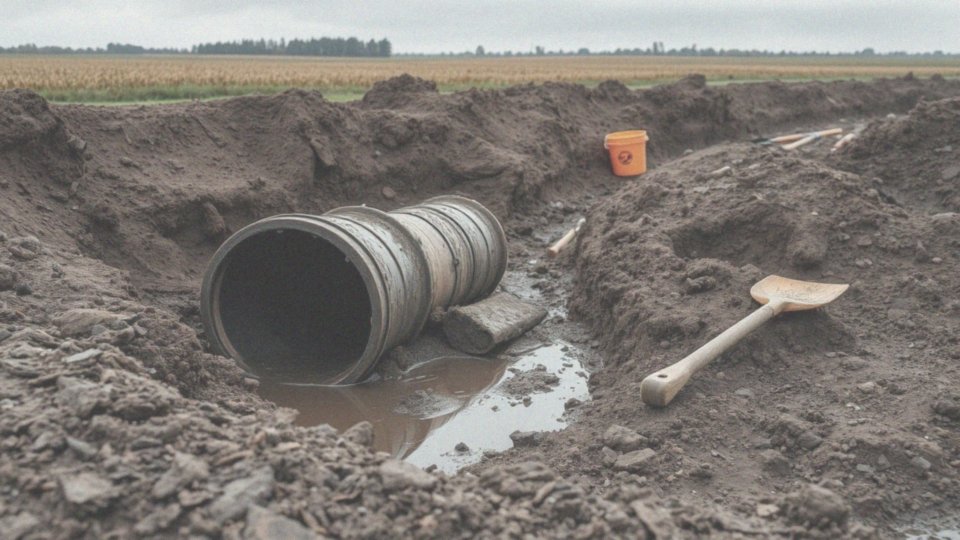 Jakie trudności wiążą się z montażem tunelu rozsączającego w glinie?