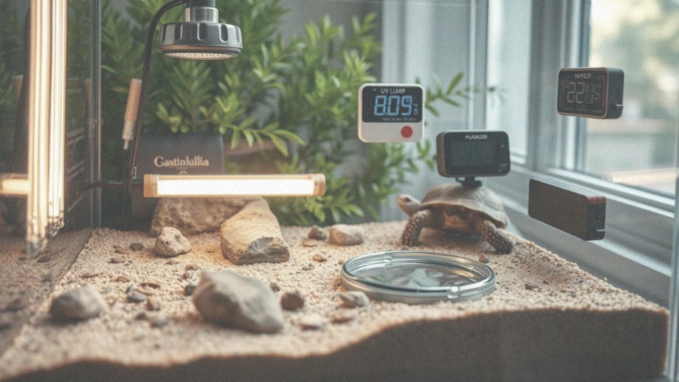 Jakie są wymagania dotyczące temperatury i wilgotności w terrarium?
