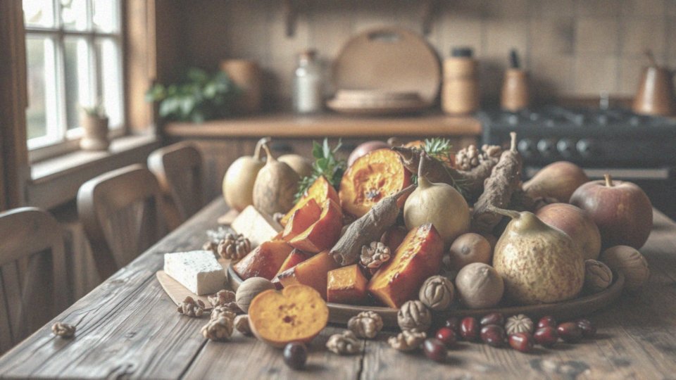 Jakie produkty dobrze komponują się z pieczoną dynią i batatami?