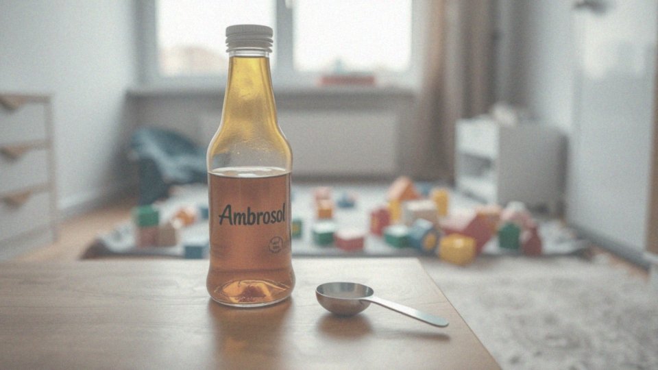 Ambrosol dla dzieci – właściwości i dawkowanie syropu